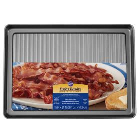 Wilton Perfect Results Premium NonStick Bakeware Griddle and Bacon Pan 15 x 20Inch 1 Pack of 1 Piece