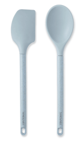 Thyme & Table 2-Piece Spatula & Spoon with Recycled Wheat Fiber Handle