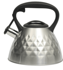 Mr. Coffee Stovetop Kettle, Stainless Steel Silver, 15.00x15.00x10.00 inches
