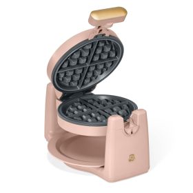 Rotating Belgian Waffle Maker, Rose by Drew Barrymore