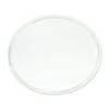 Way To Celebrate Clear Oval Plastic Food Tray â€“ 16" x 14" x 2" Reusable Serving Platter For Parties And Events
